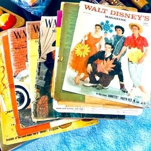 VINTAGE DISNEY MAGAZINES